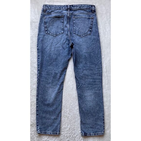 Paper Denim & Cloth Mens Denim Jeans Straight Mid Rise Blue Wash 34/30 - Picture 9 of 14